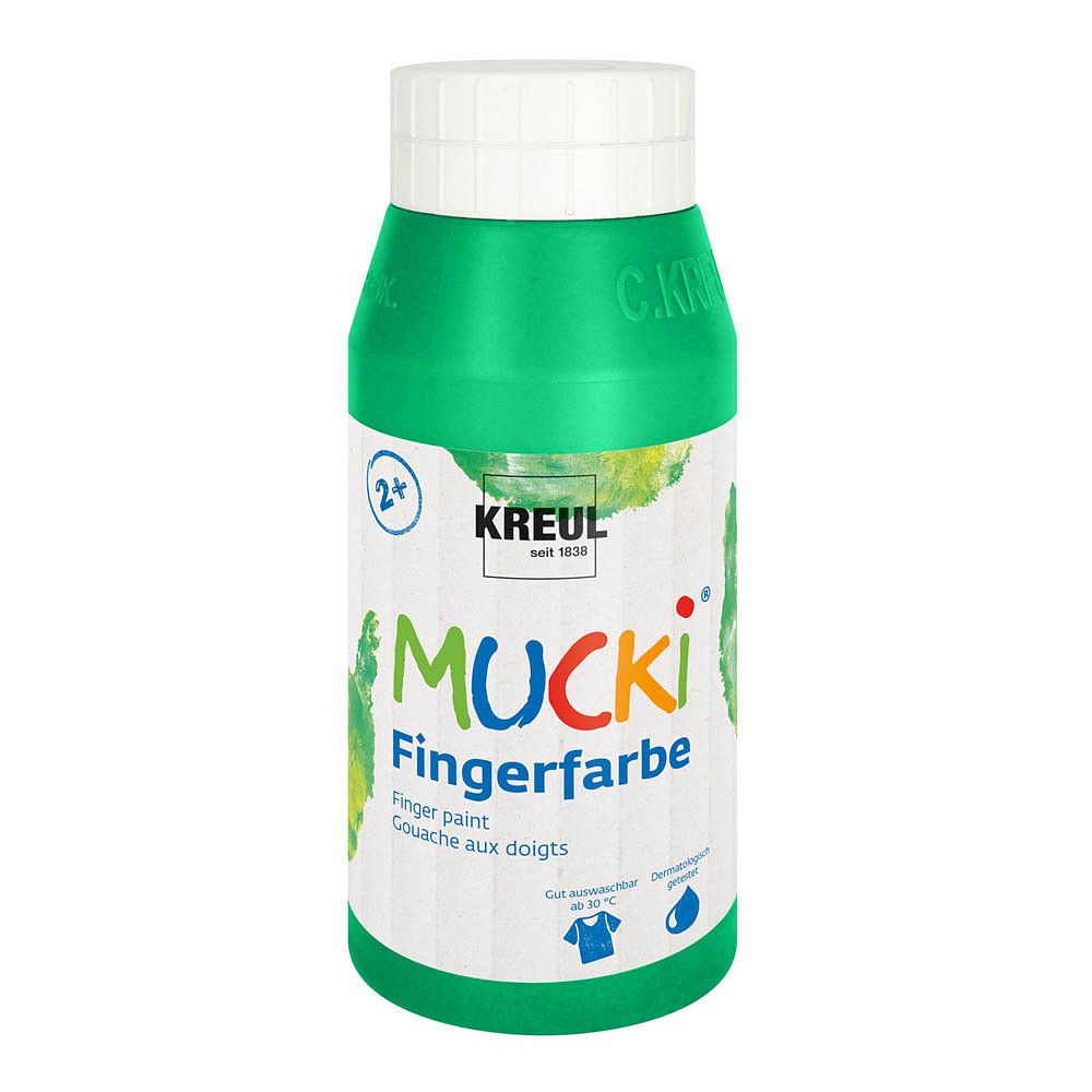 KREUL Fingerfarbe "MUCKI", grün, 750 ml