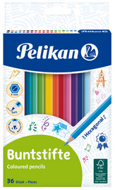 Pelikan Buntstifte dünn, 36er Kartonetui