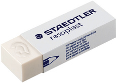 STAEDTLER Kunststoff-Radierer rasoplast B20, weiß