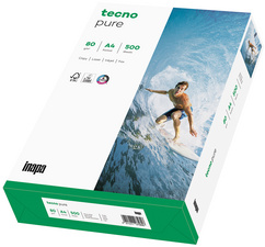 tecno Multifunktionspapier pure, DIN A4, 80 g/qm, weiß