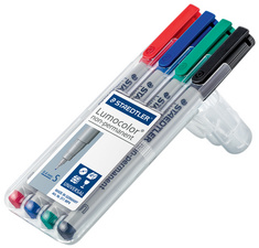 STAEDTLER Lumocolor NonPermanent-Marker 316F, 6er Etui