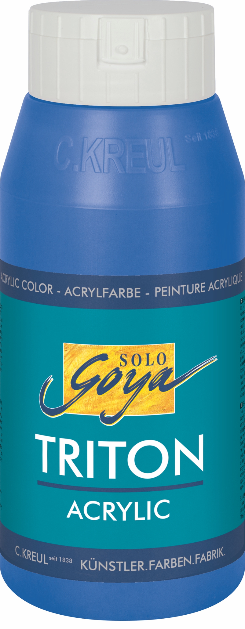 KREUL Acrylfarbe, blau, 750 ml