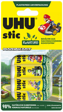 UHU Klebestift stic ReNATURE MARIOKART, 4 x 8,2 g Blister