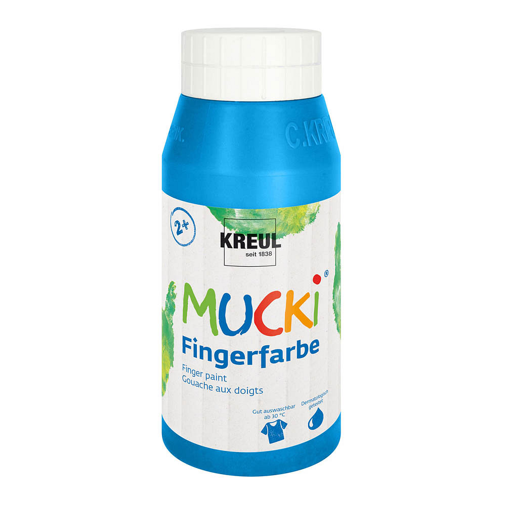 KREUL Fingerfarbe "MUCKI", blau, 750 ml