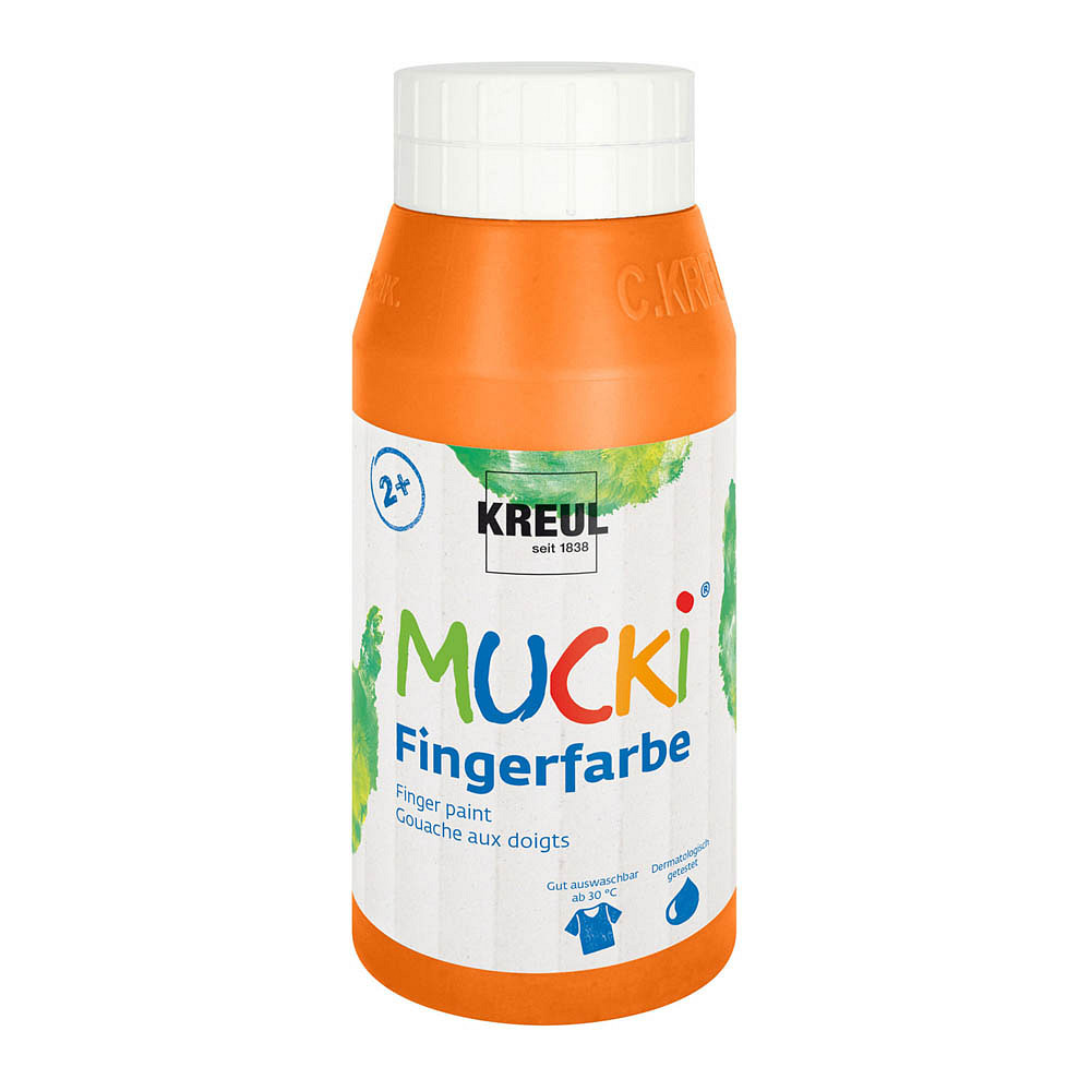 KREUL Fingerfarbe "MUCKI", orange, 750 ml