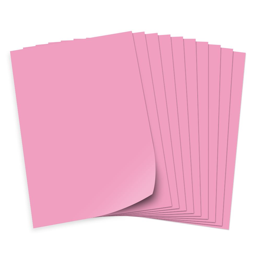 Tonpapier 130g/qm, DIN A3, 50 Bogen, rosa