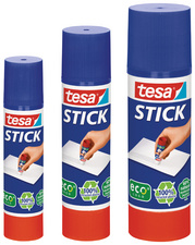 tesa ecoLogo Stick Klebestift, 4er Pack, 20 g