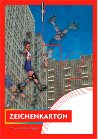 Zeichenkarton A3, 10Bl. 190g/m²