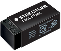 STAEDTLER Kunststoff-Radierer rasoplast B40, schwarz