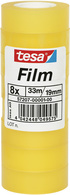 tesa Film standard, transparent,8 Rollen 19 mm x 10 m
