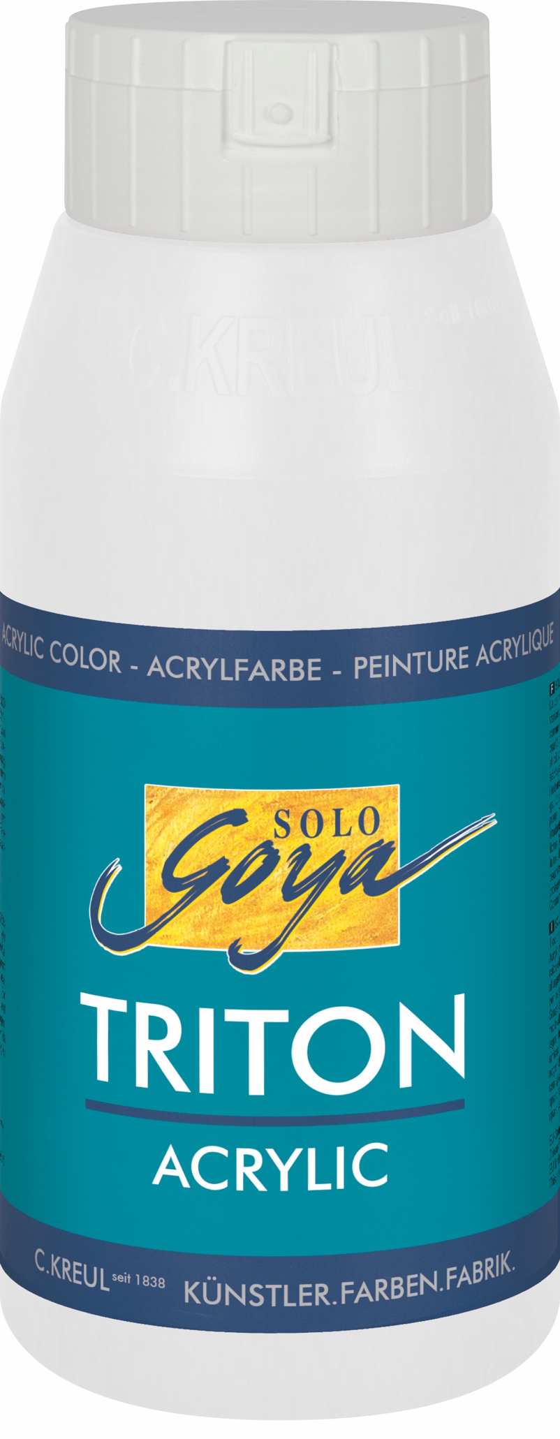 KREUL Acrylfarbe, weiß 750 ml